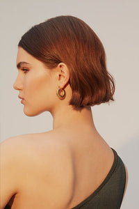 Shyla Monica Ribbed Earrings