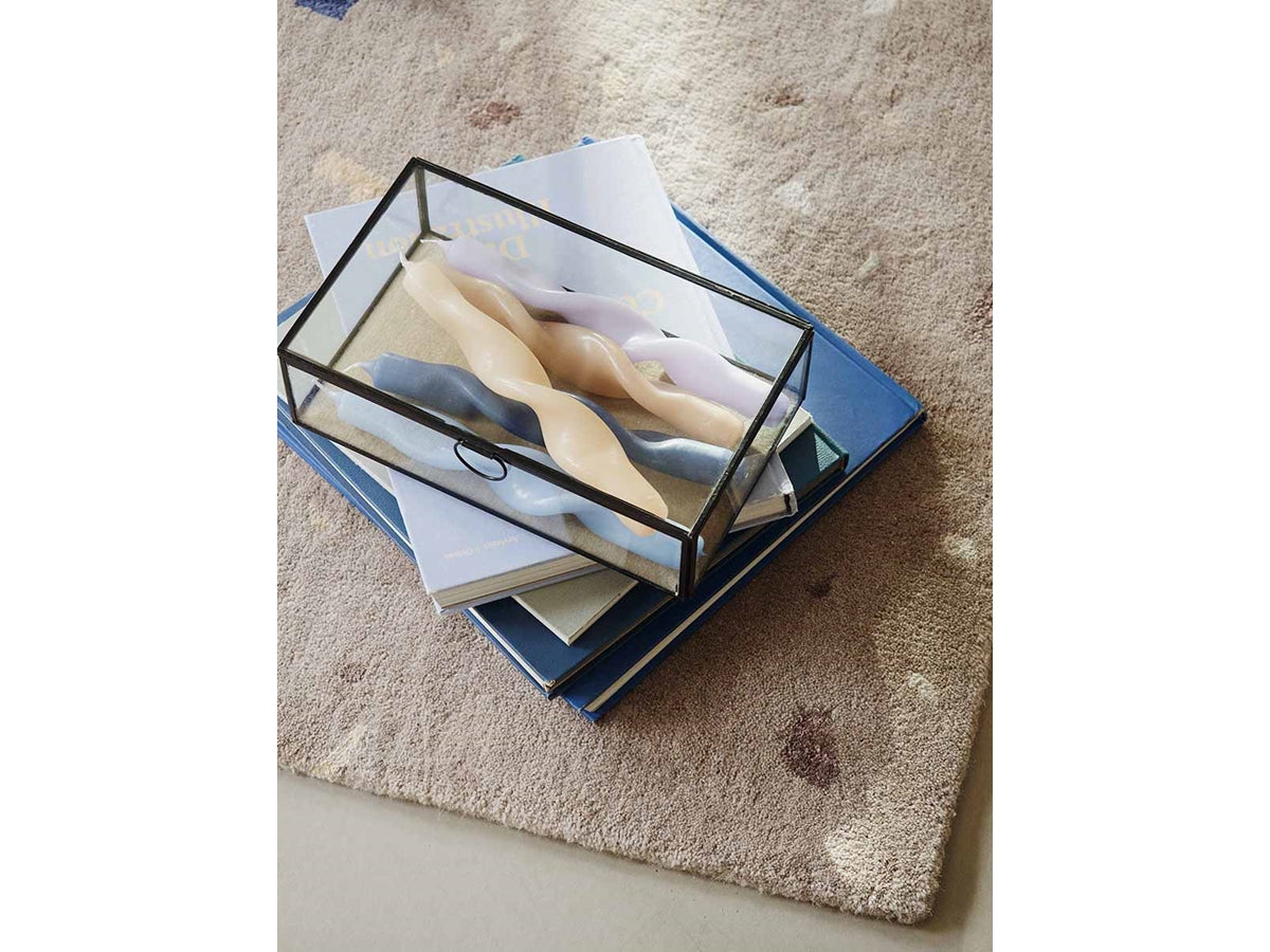 Broste Copenhagen Twisted Candles Light Blue