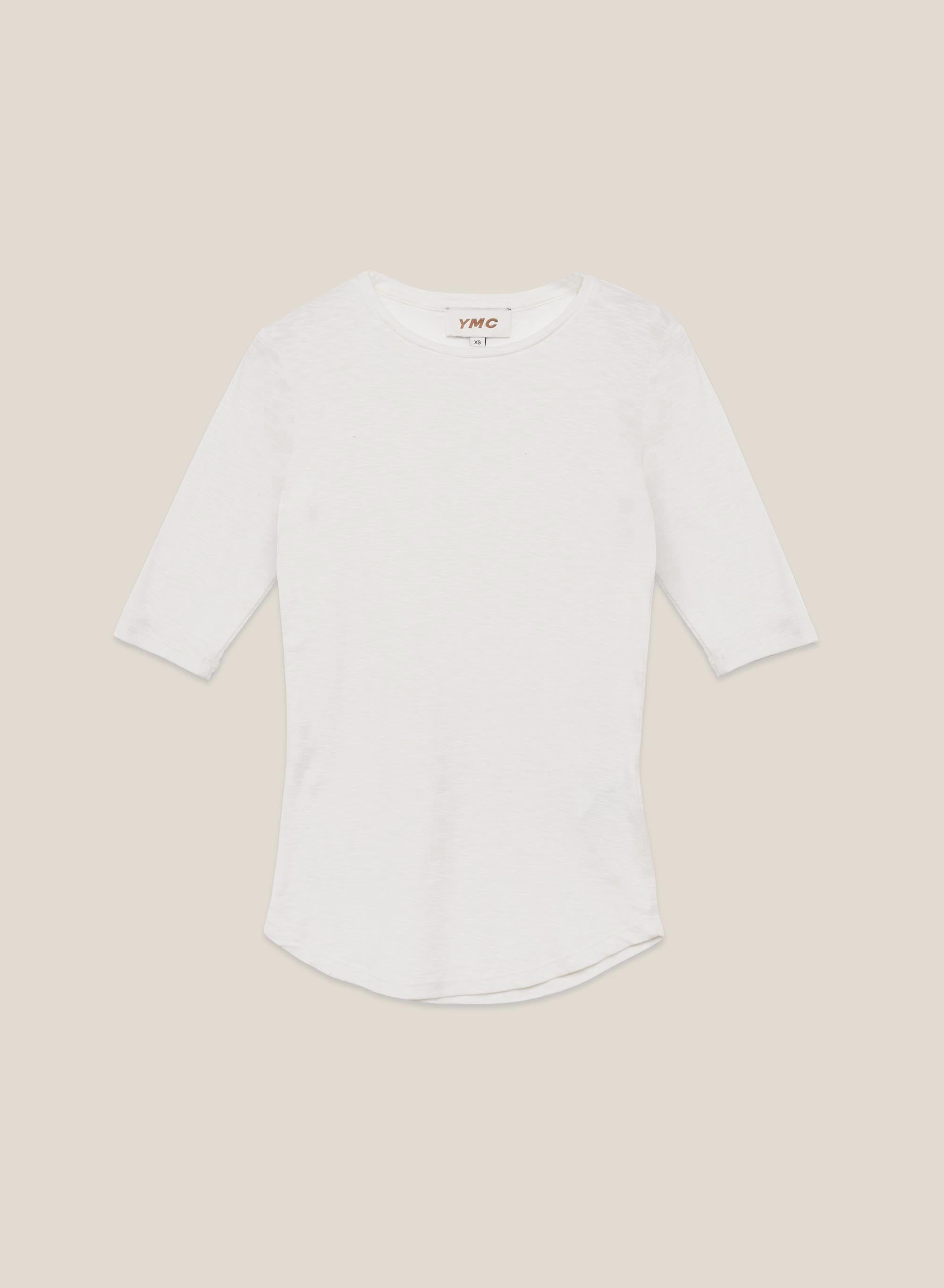 YMC Charlotte Earth Organic Cotton White Tee