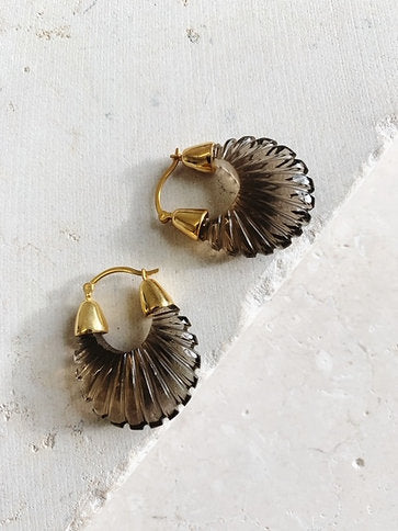 Shyla Ettienne Earrings Smoky