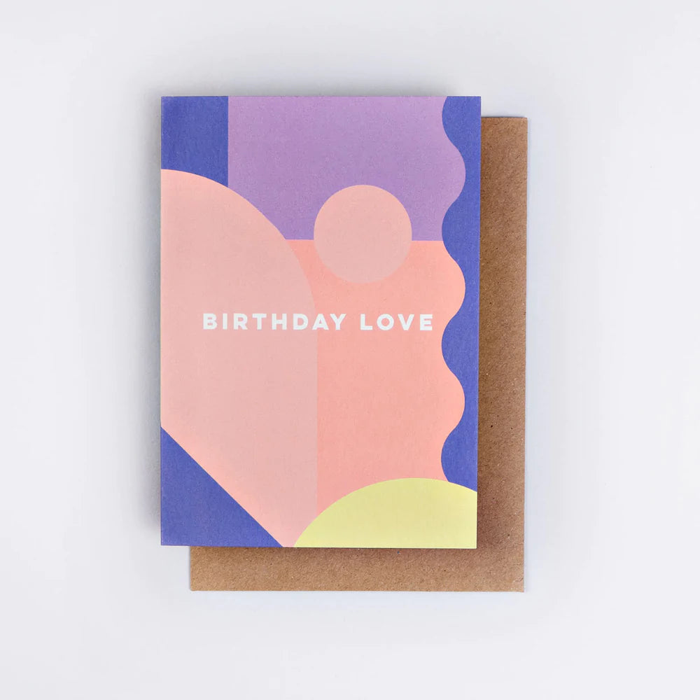 The Completist Miami Birthday Love Card