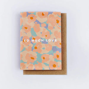 The Completist Painter Flower Love Card