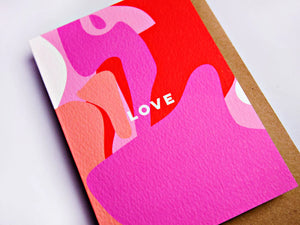 The Completist Love Shapes Card