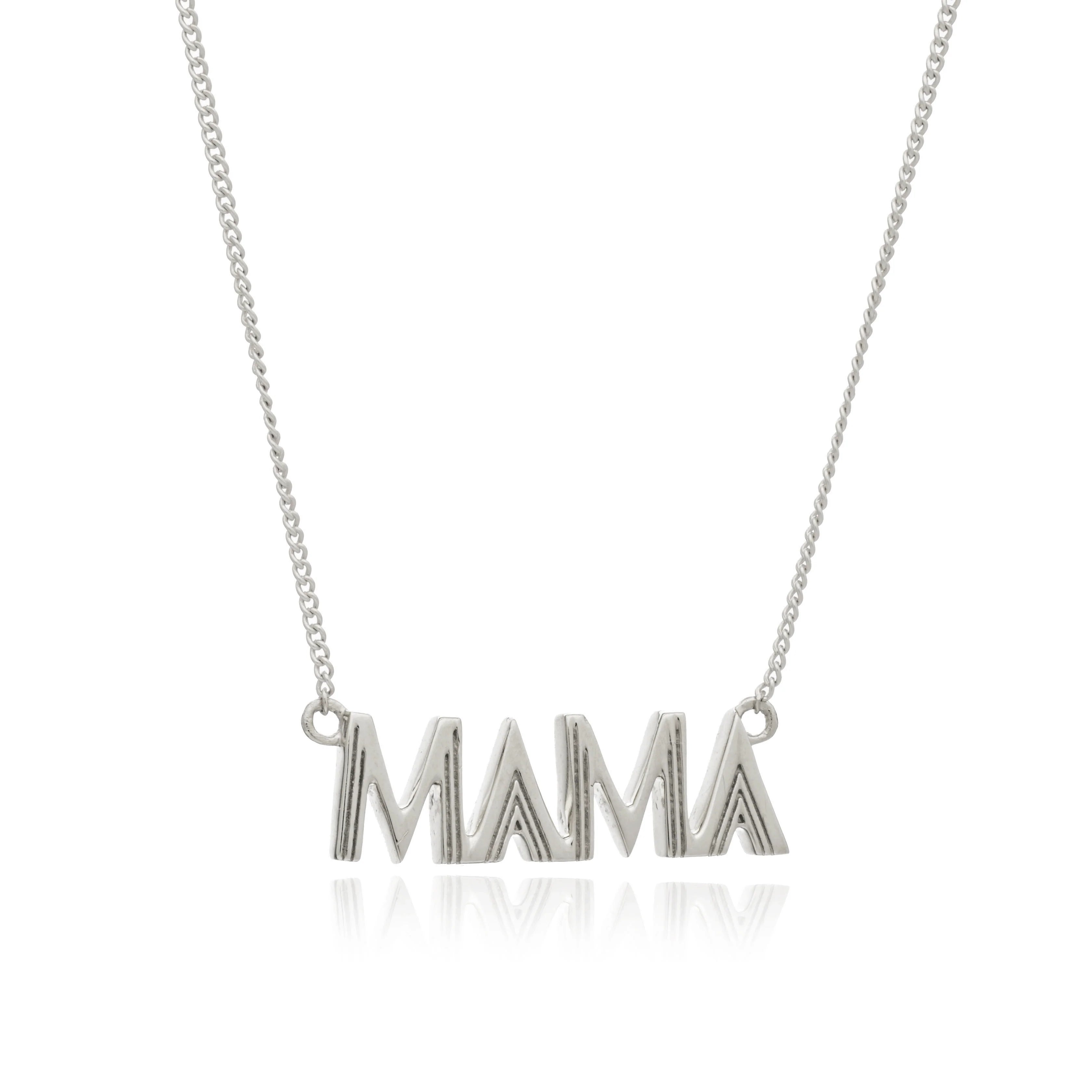 Rachel Jackson Mama Necklace Silver