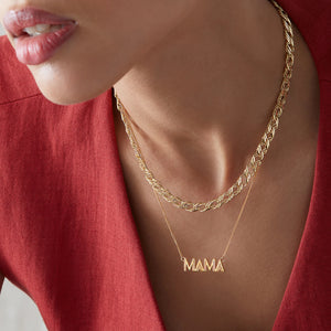 Rachel Jackson Mama Necklace Gold