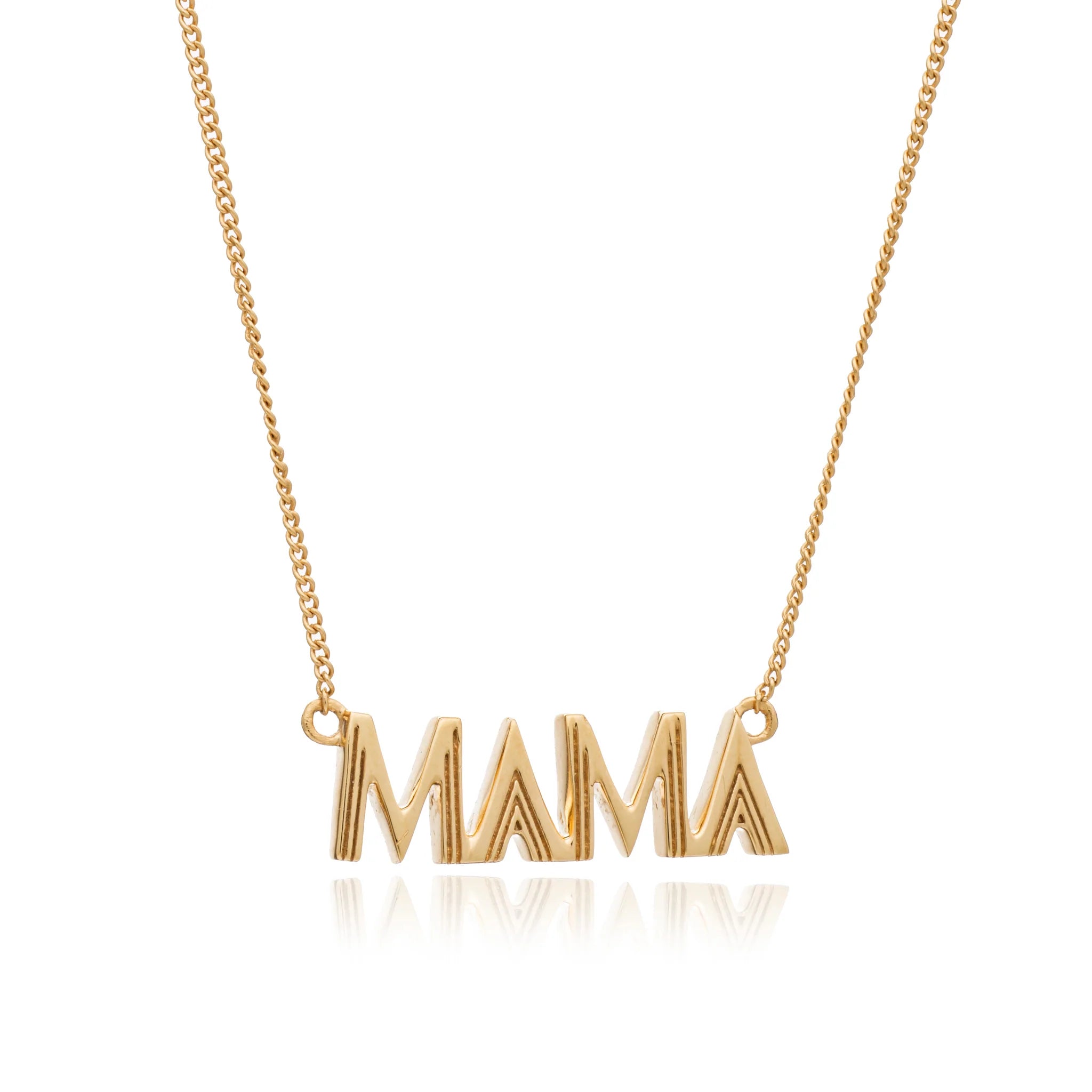 Rachel Jackson Mama Necklace Gold